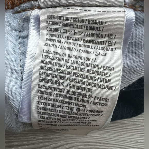 100% Cotton Abercrombie Kids Boys Straight Jeans Dark Wash Size 14 - Picture 6 of 10